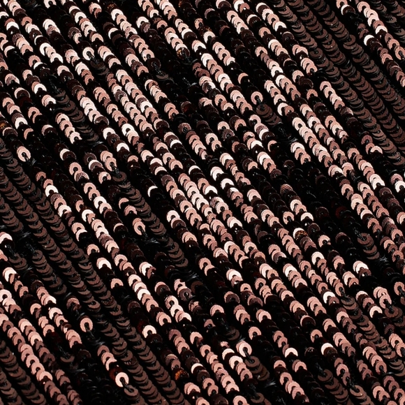 Express High Waisted Wide Leg Sequin Pants Womens Size 2R Metallic Bronze - Picture 4 of 5